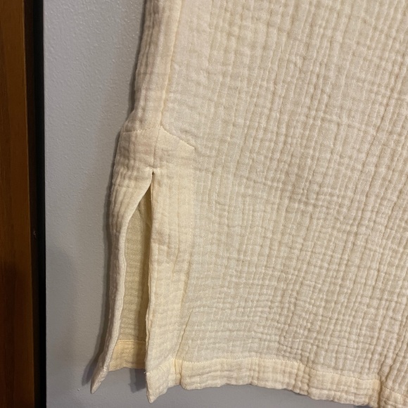 Soft Surroundings Key Biscayne Gauze Wide Leg Pants - Picture 5 of 9